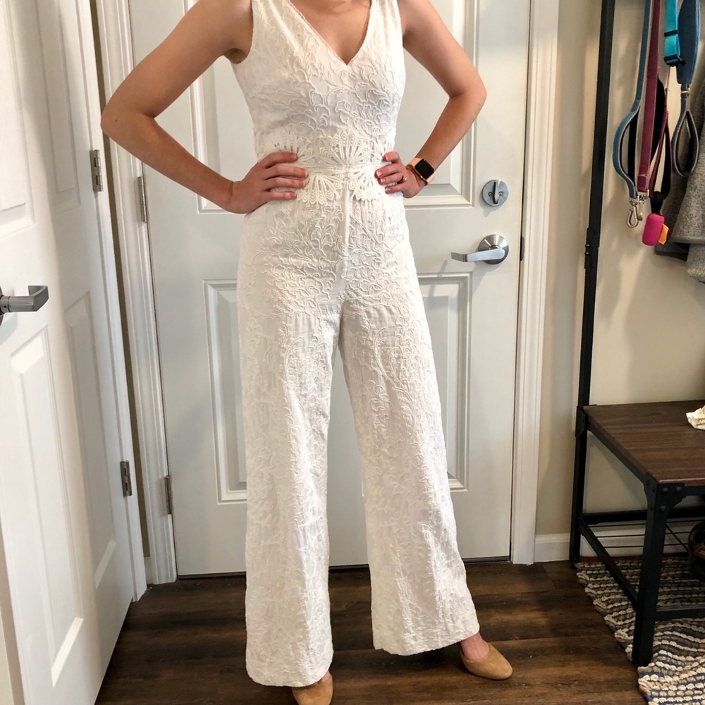 Antonio Melani White Jumpsuit